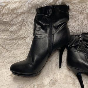 Black Stiletto Booties